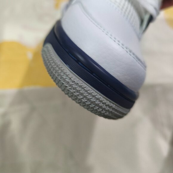 Air Jordan White Cushioned Basketball Shoes main image 8